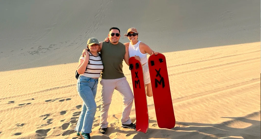Picnic en el Desierto de Huacachina