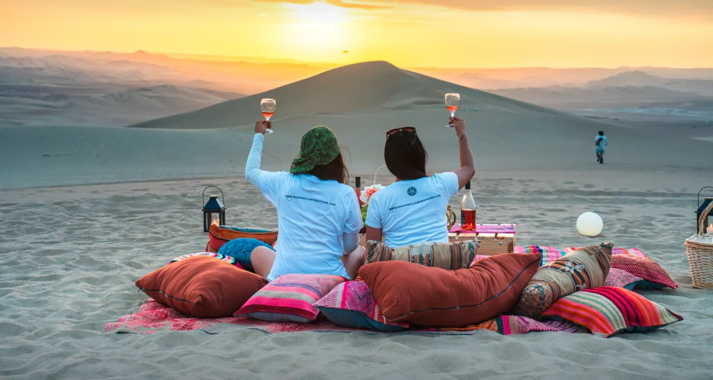 Picnic en el Desierto de Huacachina